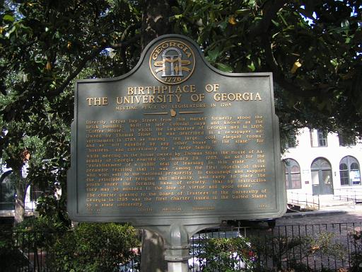 Birthplace of the University of Georgia GHM 025-46 2